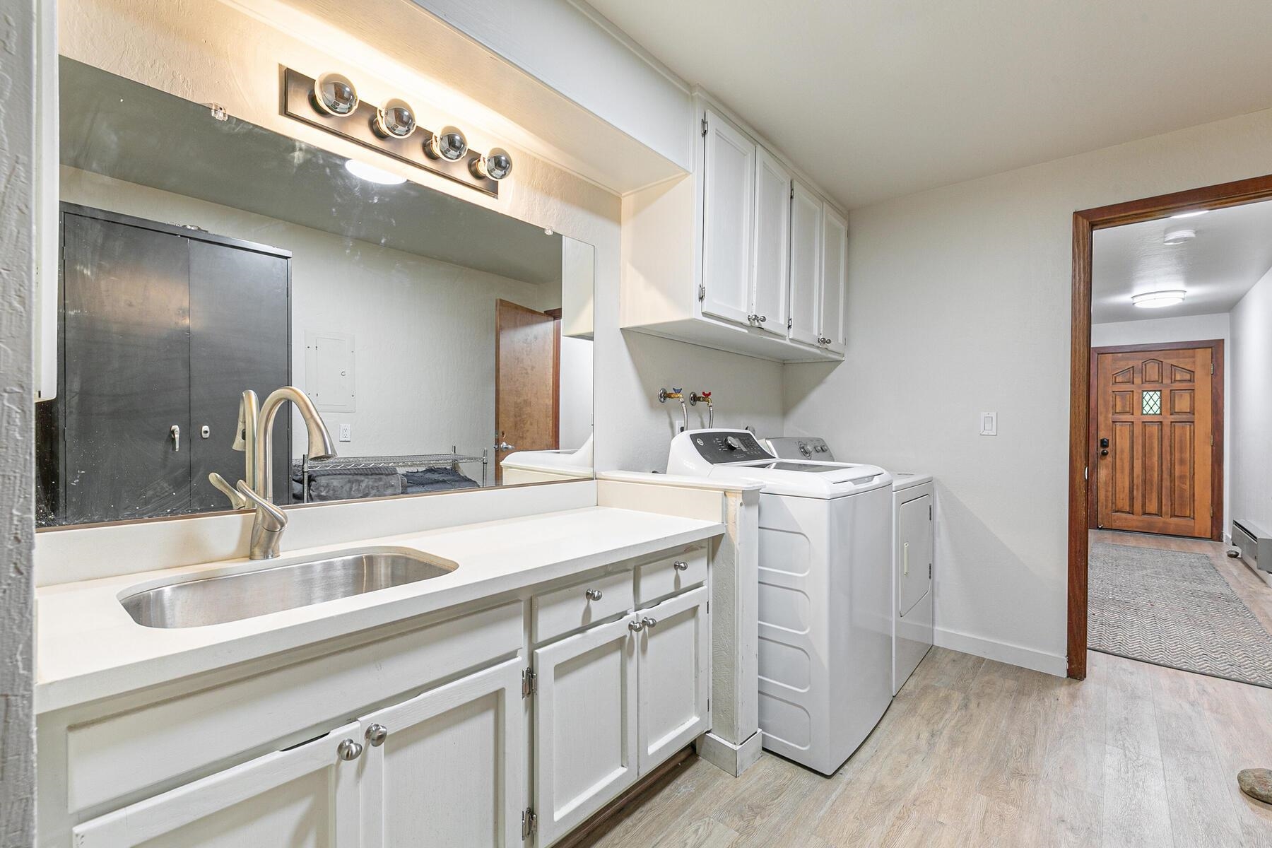 3003 Meadow Court, Unit 5 Olympic Valley, CA 96146 - Photo 22 of 28 a utility room with cabinets