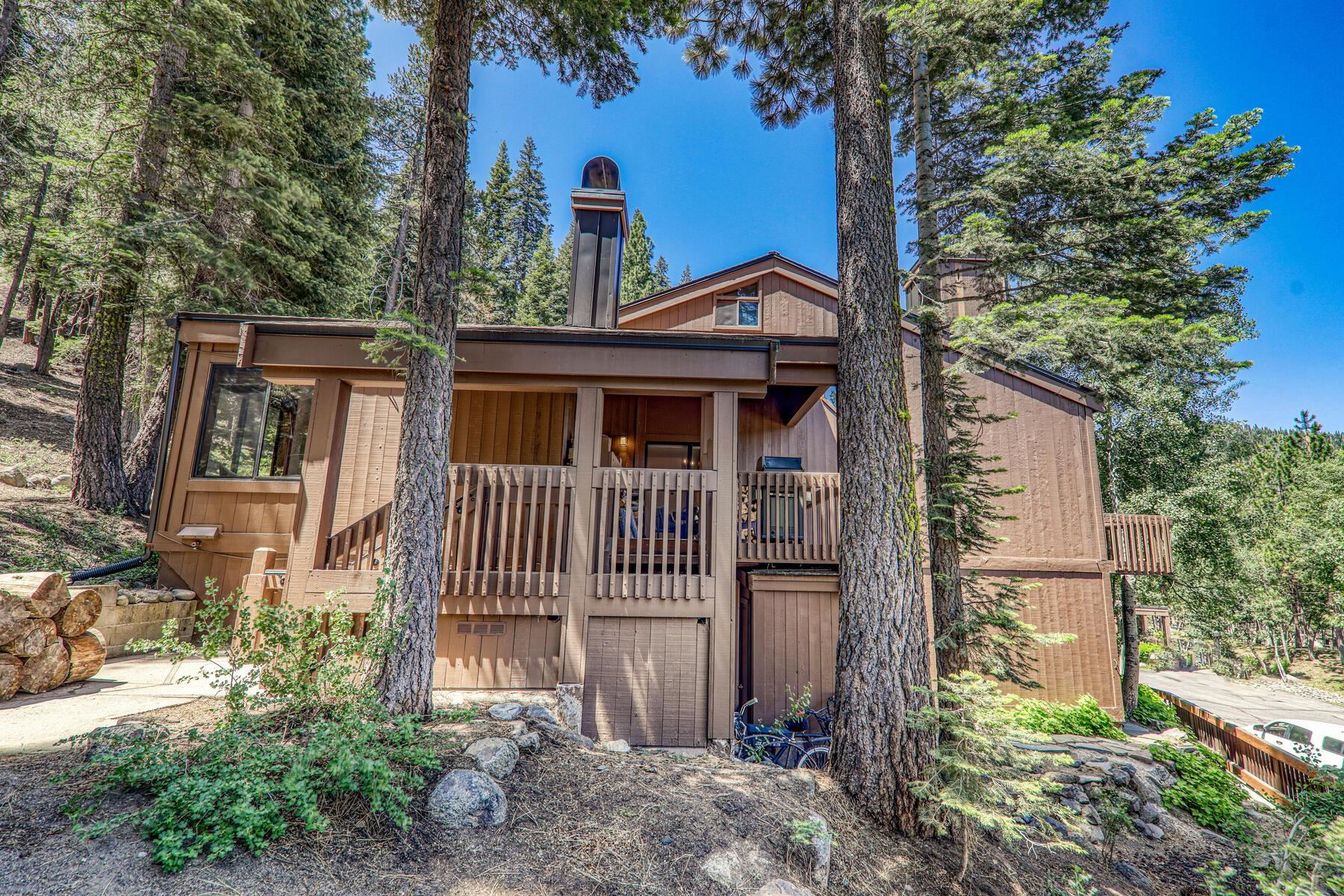 3003 Meadow Court, Unit 5 Olympic Valley, CA 96146 - Photo 23 of 28 a front view of a house with garden