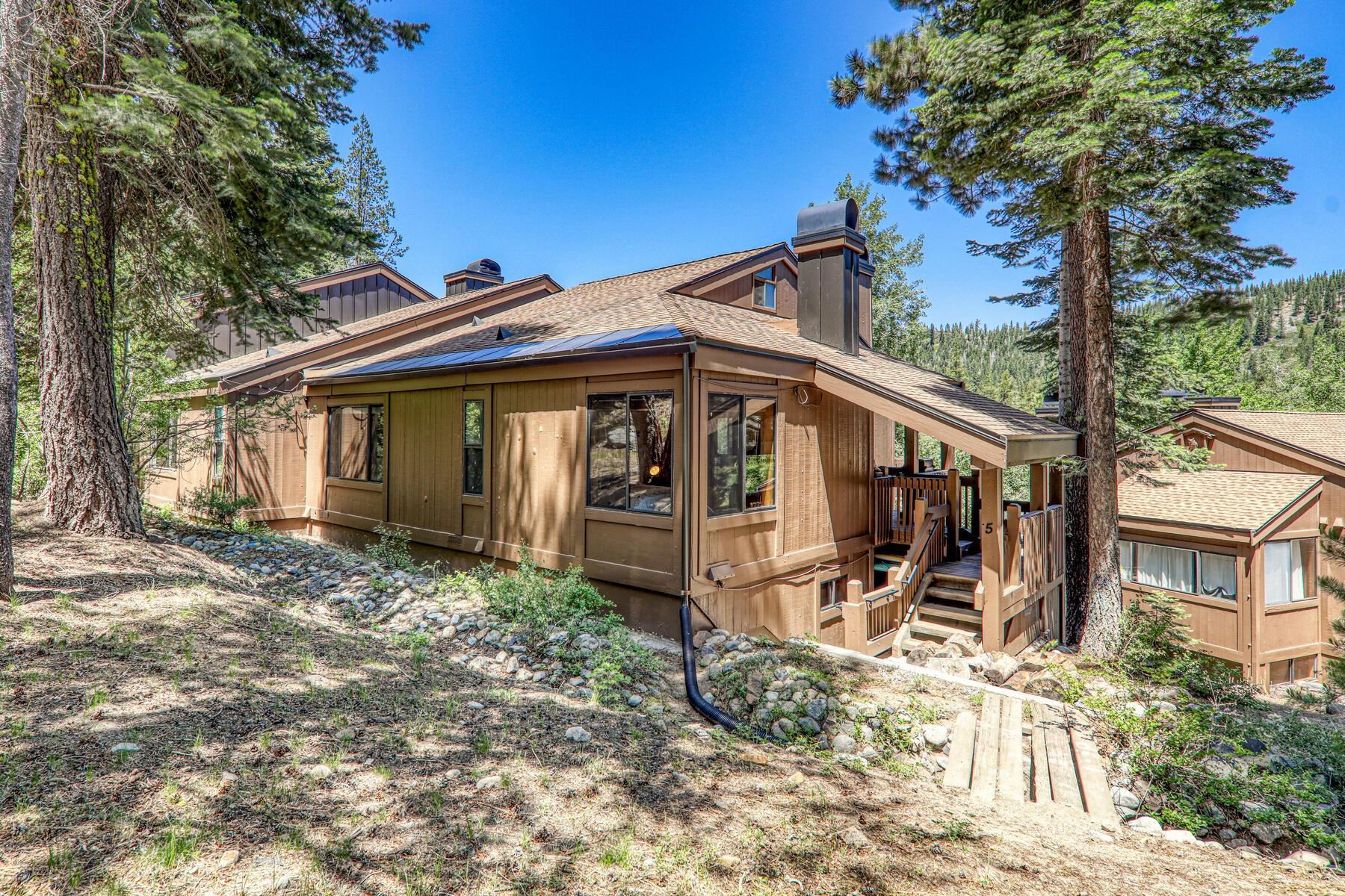 3003 Meadow Court, Unit 5 Olympic Valley, CA 96146 - Photo 5 of 28 a view of a house with a yard