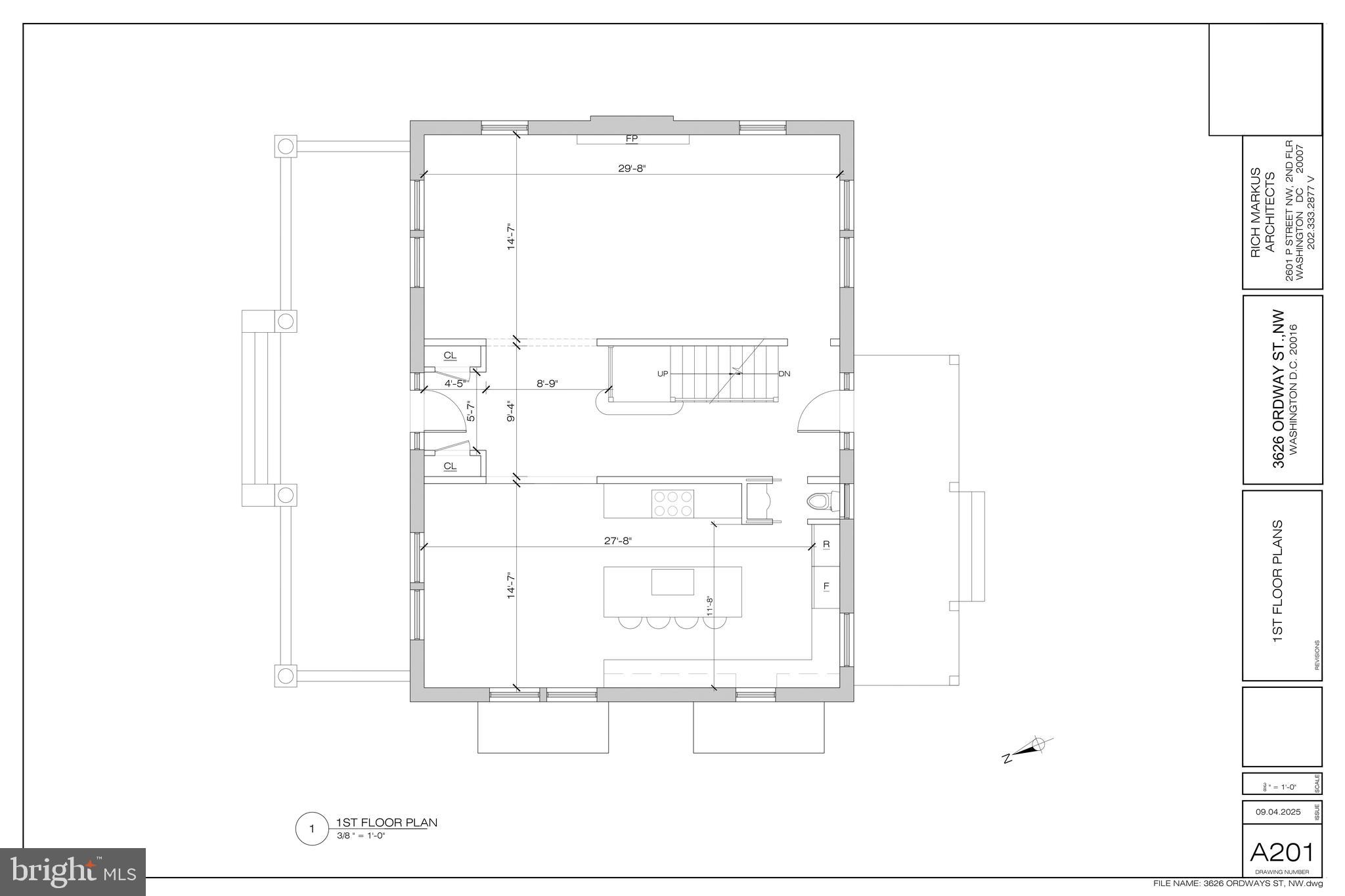 3626 Ordway Street Northwest Washington, DC 20016 - Photo 14 of 17 a picture of a room with a floor plan