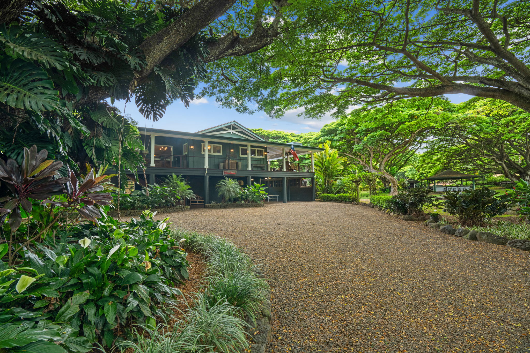 5311 A Hauaala Road Kapaa, HI 96746 - Photo 28 of 30 a view of a house with a yard and potted plants