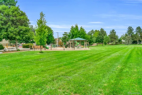 a house view with a outdoor space