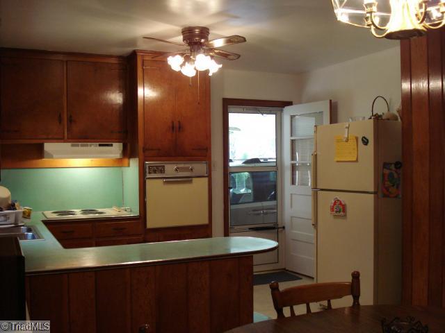 182 Eller Road Winston-Salem, NC 27107 - Photo 6 of 15 Kitchen. Entry into kitchen off of attached carport