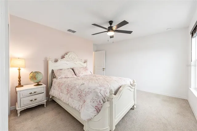 a view of an empty room with a yard