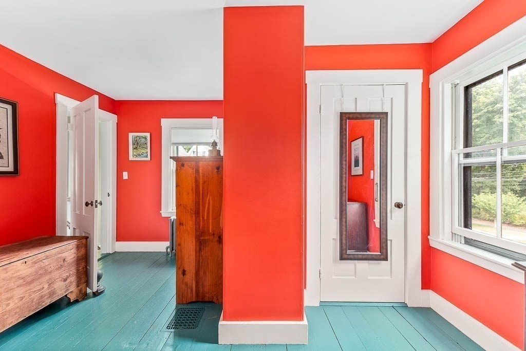 56 Clark Street Dedham, MA 02026 - Photo 30 of 42 a view of an entryway with a workspace