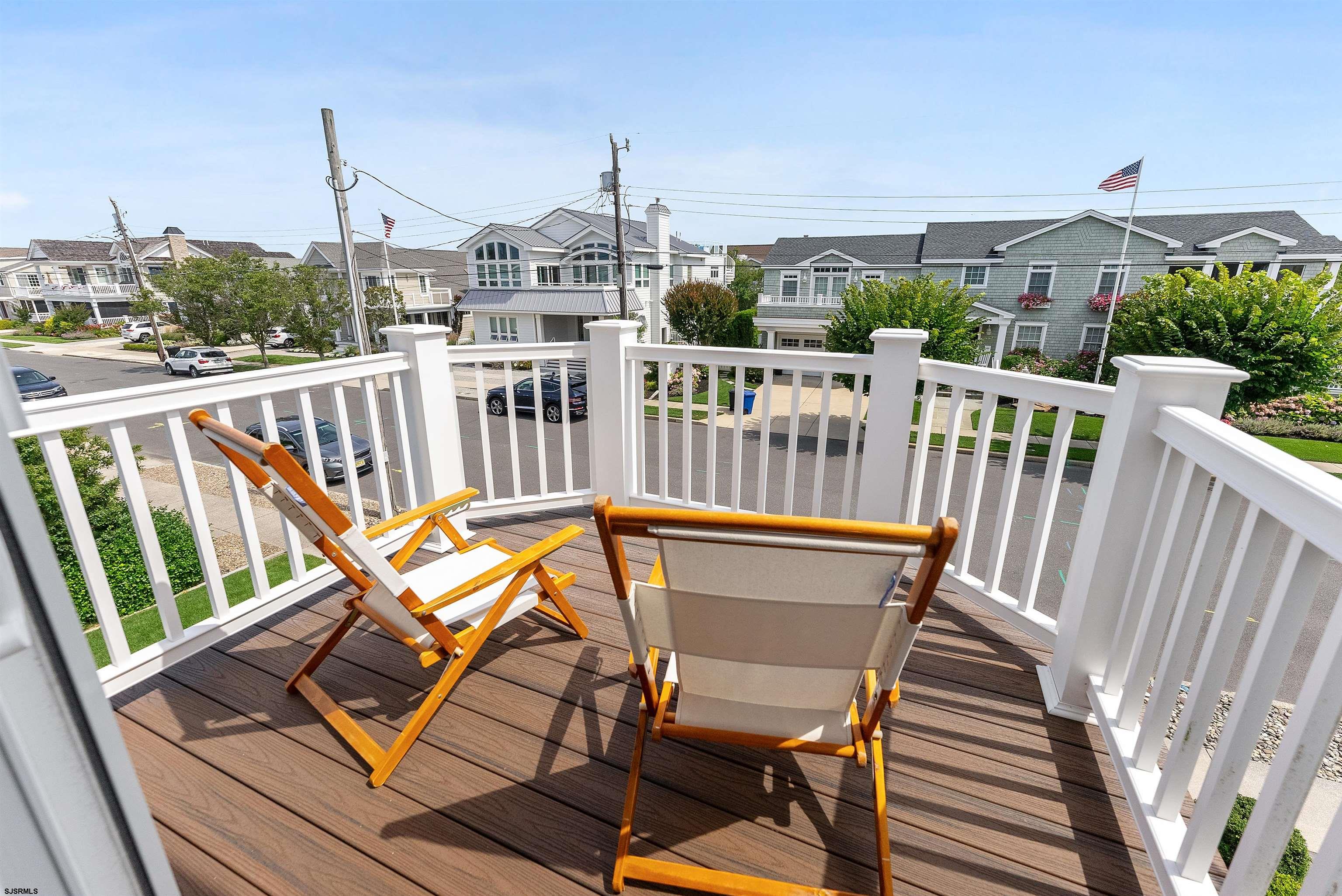 11901 2nd Avenue Stone Harbor, NJ 08247 - Photo 36 of 40 a view of a balcony with furniture