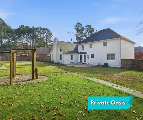 a view of a park with welcome board