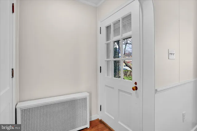 a view of an entryway