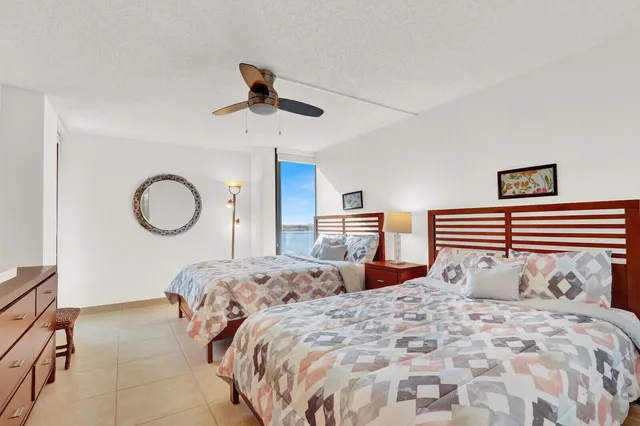 a view of an ocean beach