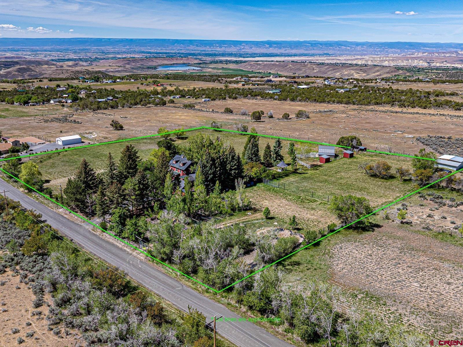 16331 2550th Road Cedaredge, CO 81413 - Photo 6 of 45 a view of a pathway with a ocean view