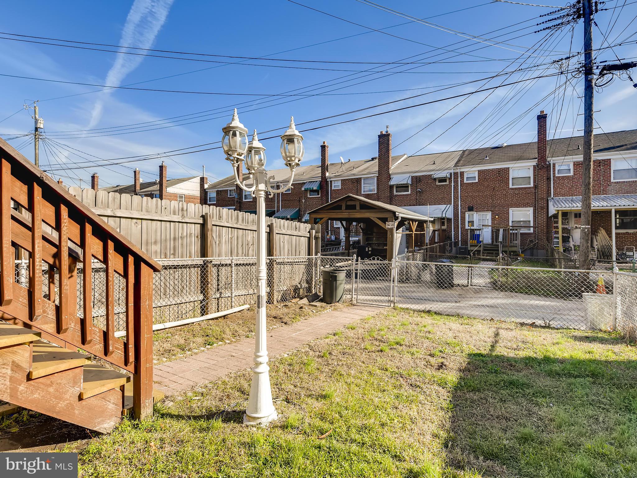 1939 Barry Road Baltimore, MD 21222 - Photo 26 of 28 EXTERIOR VIEW (REAR YARD)