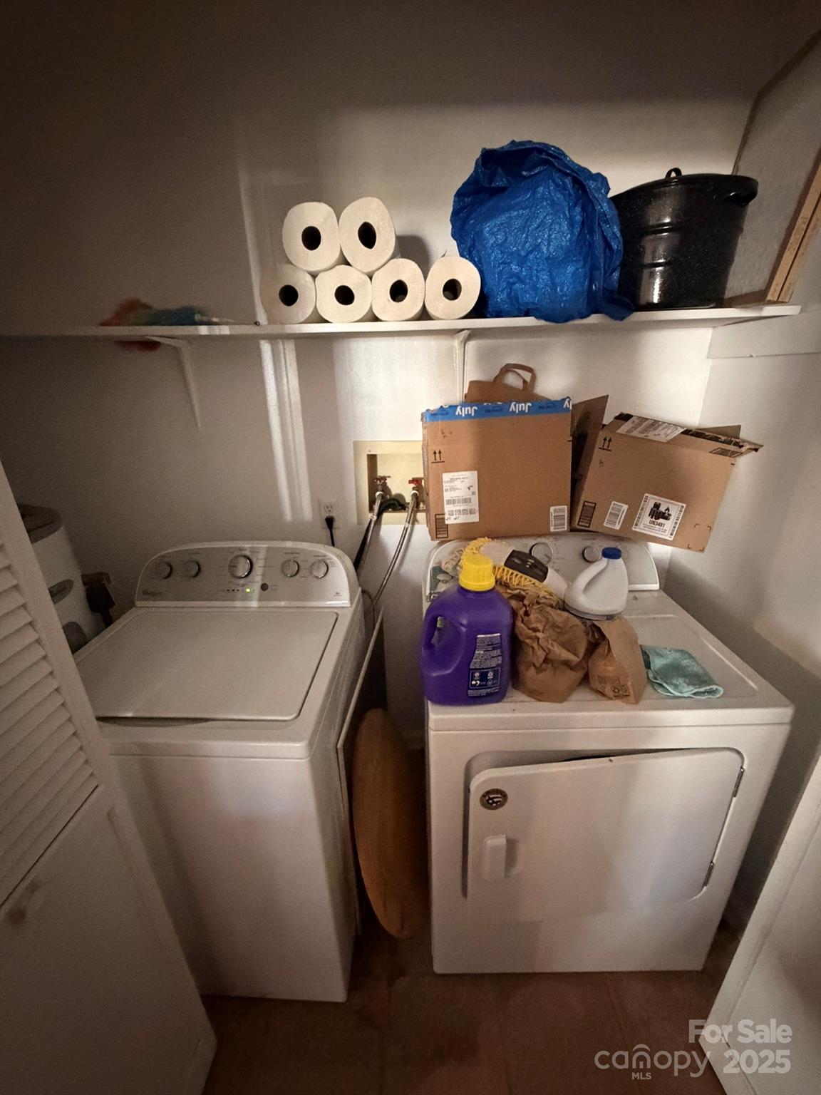 284 Jennings Road North Wilkesboro, NC 28659 - Photo 6 of 11 a utility room with dryer washer and other items