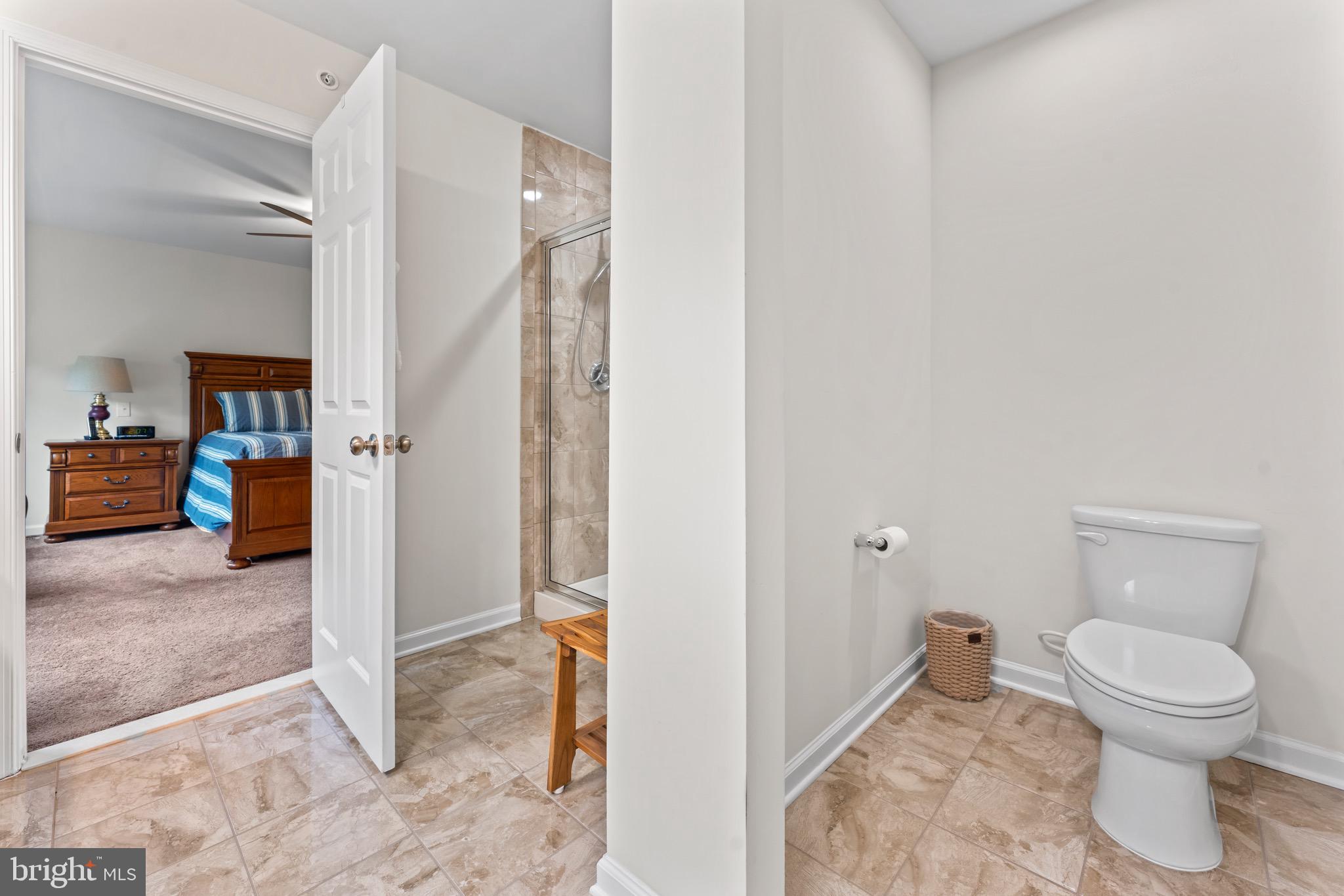 484 Rowan Street Warminster, PA 18974 - Photo 25 of 37 a bathroom with a toilet and a shower