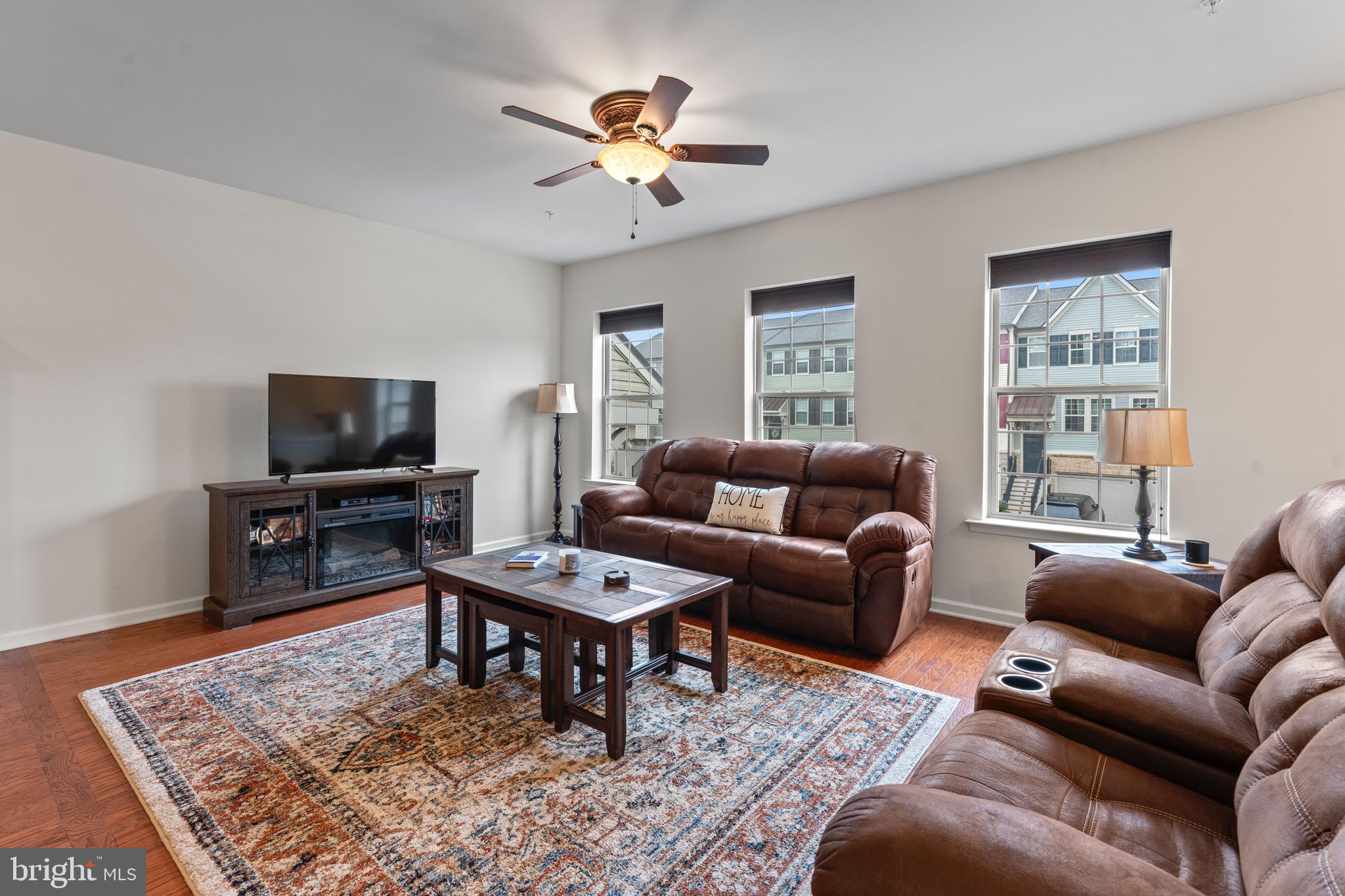 484 Rowan Street Warminster, PA 18974 - Photo 5 of 37 a living room with furniture and a flat screen tv