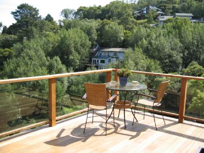471 Live Oak Drive Mill Valley, CA 94941 - Photo 11 of 11 a view of a chairs and table in the balcony