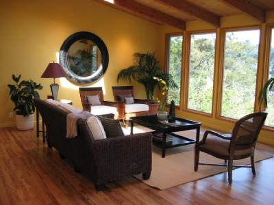 471 Live Oak Drive Mill Valley, CA 94941 - Photo 3 of 11 a living room with furniture a rug and a large window