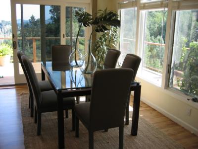 471 Live Oak Drive Mill Valley, CA 94941 - Photo 4 of 11 a view of a dining room with furniture window and outside view
