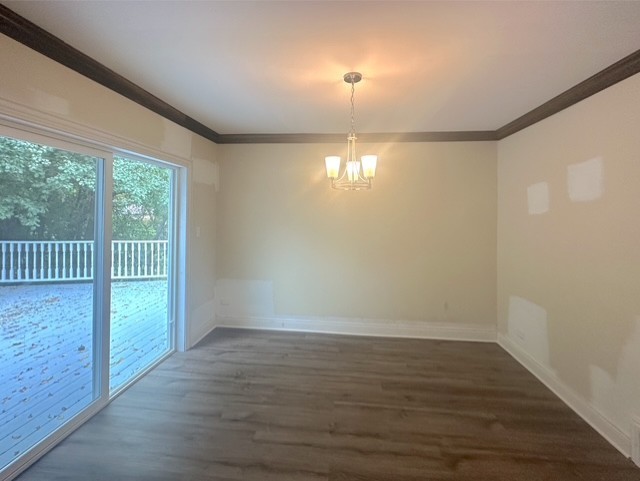 17833 Harwood Avenue Homewood, IL 60430 - Photo 6 of 12 wooden floor in an empty room with a window