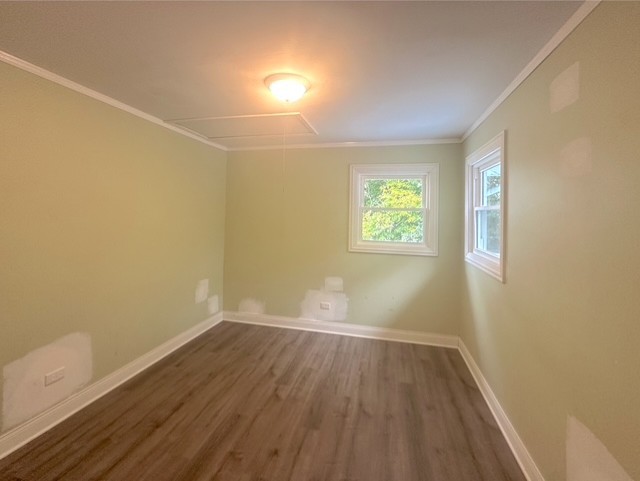 17833 Harwood Avenue Homewood, IL 60430 - Photo 7 of 12 wooden floor in an empty room with a window