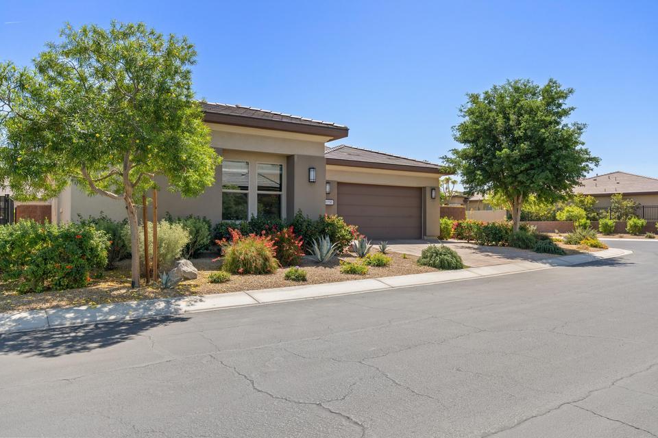 51790 South Two Palms Way Indio, CA 92201 - Photo 33 of 36 front view of a house with a street