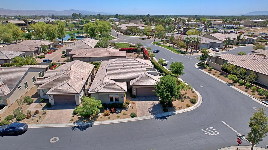51790 South Two Palms Way Indio, CA 92201 - Photo 34 of 36 an aerial view of a house with a garden