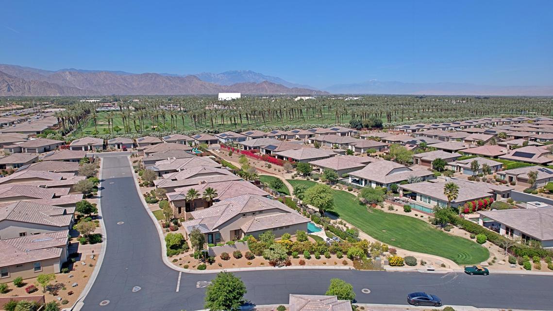 51790 South Two Palms Way Indio, CA 92201 - Photo 36 of 36 an aerial view of residential houses with outdoor space
