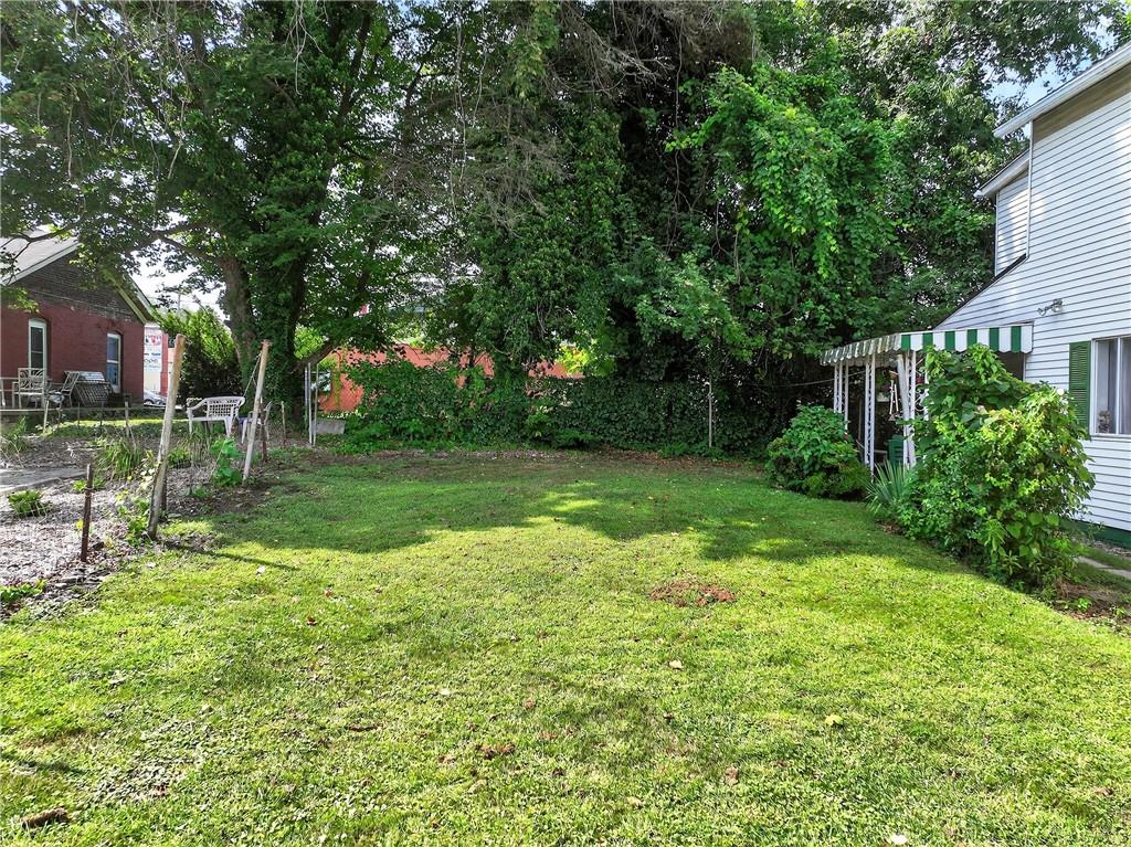 108 9th Street Monongahela, PA 15063 - Photo 7 of 31 a view of a backyard with a garden