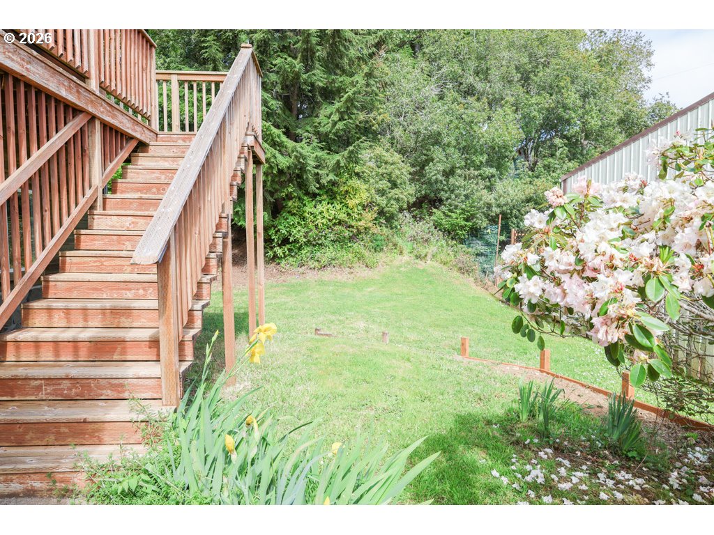 610 Tiara Street Lakeside, OR 97449 - Photo 23 of 28 a view of an outdoor space and deck
