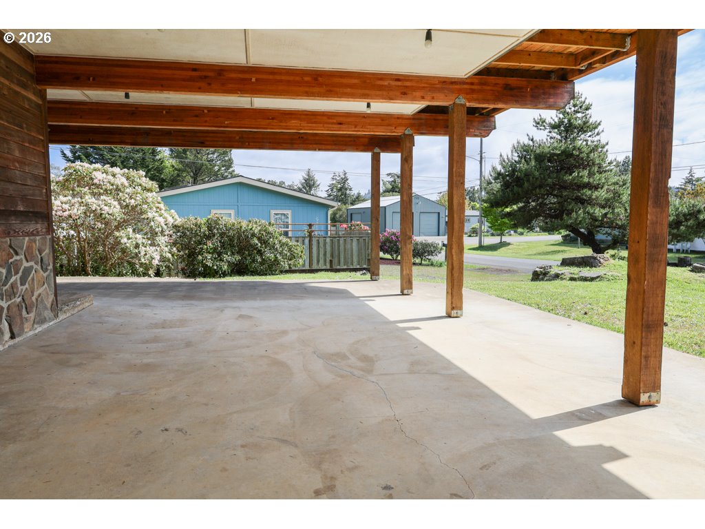 610 Tiara Street Lakeside, OR 97449 - Photo 5 of 28 a view of a patio with a outdoor space