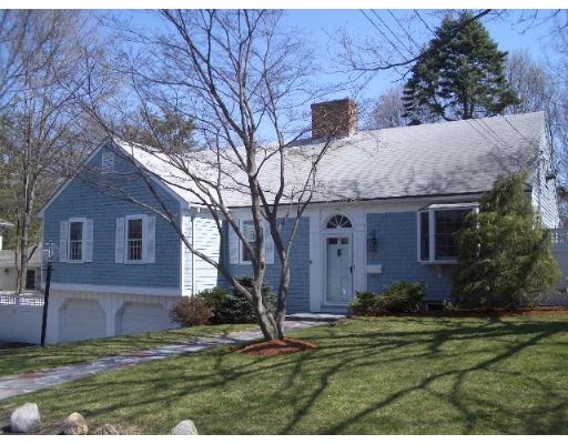 front view of house with a yard