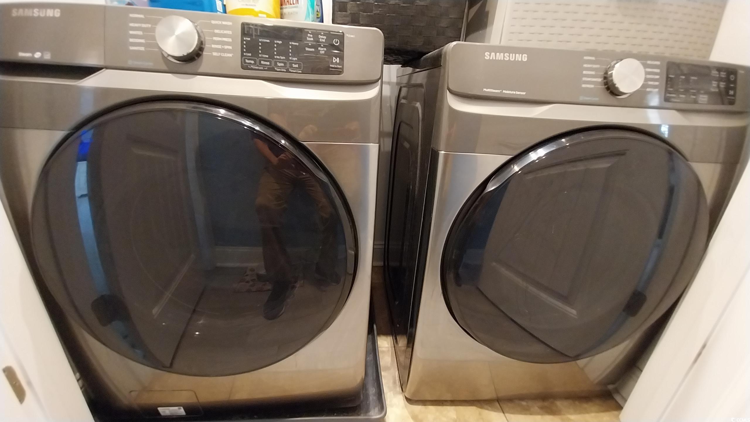 1210 Horry Road Aynor, SC 29511 - Photo 17 of 34 Clothes washing area featuring washer and dryer an