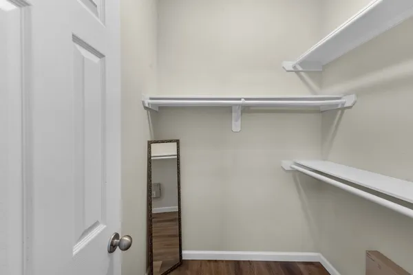 a view of closet
