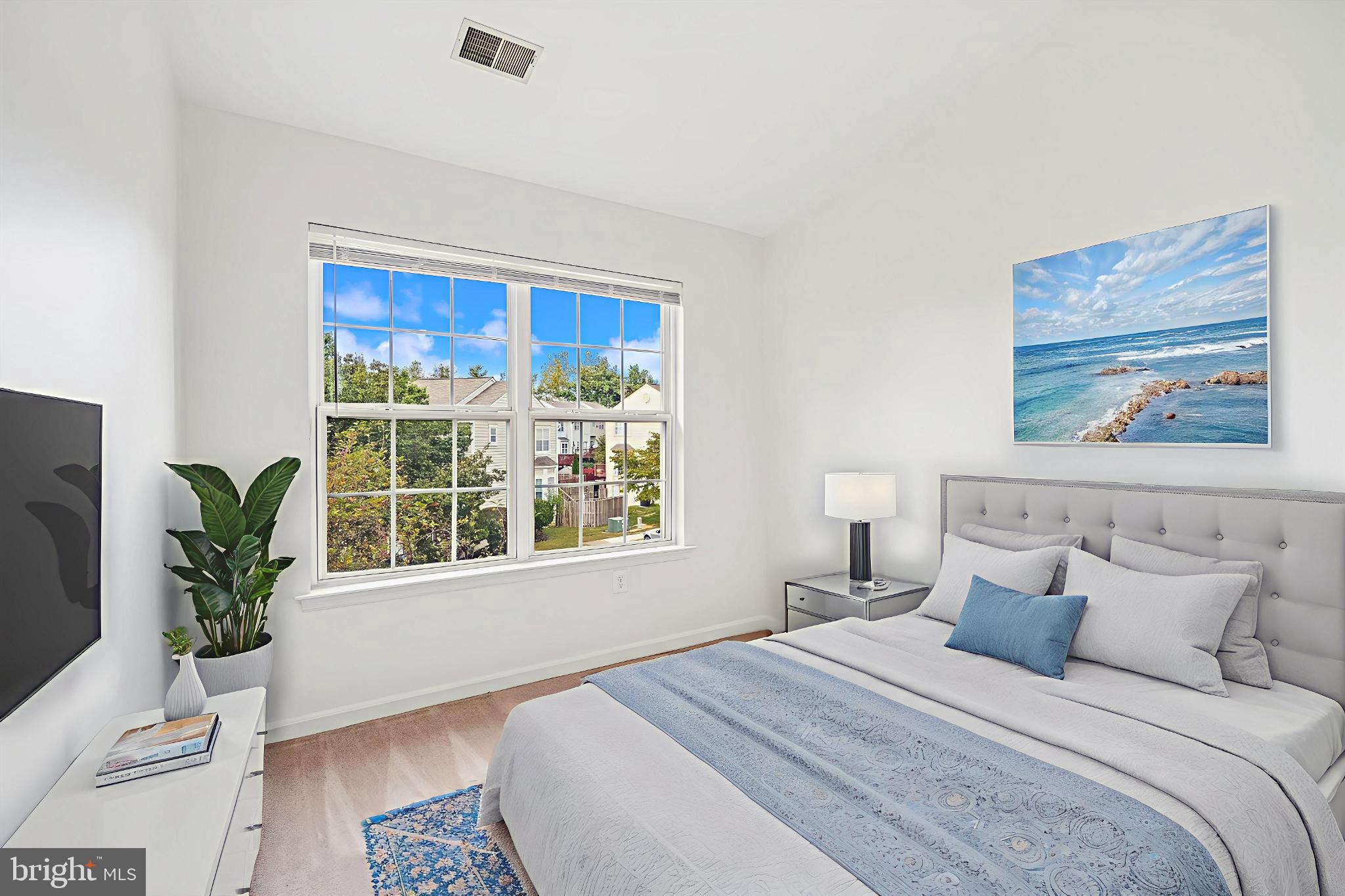 3281 Gina Place Woodbridge, VA 22193 - Photo 12 of 27 a bedroom with a large bed and a window