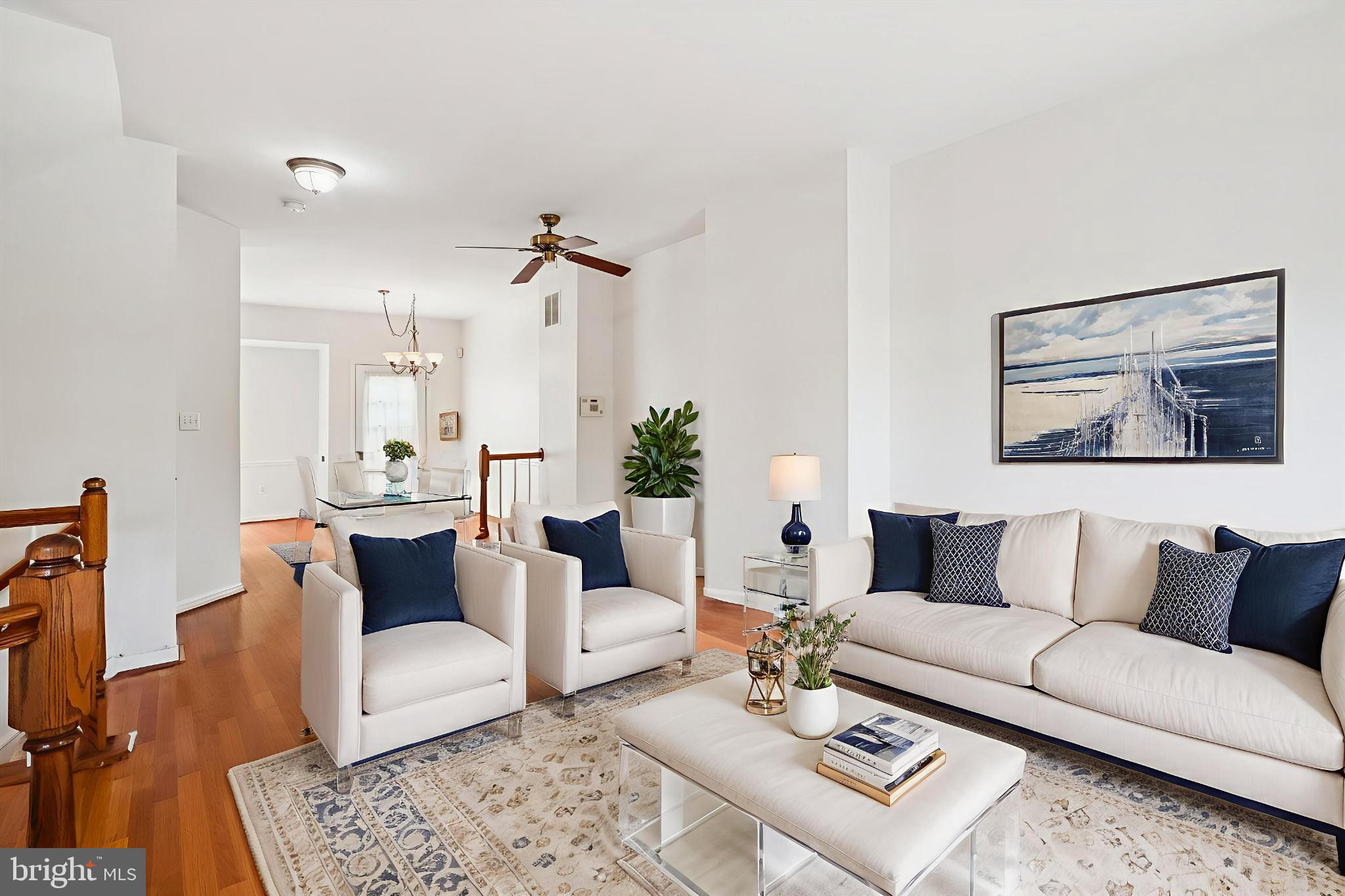 3281 Gina Place Woodbridge, VA 22193 - Photo 3 of 27 a living room with furniture and a rug