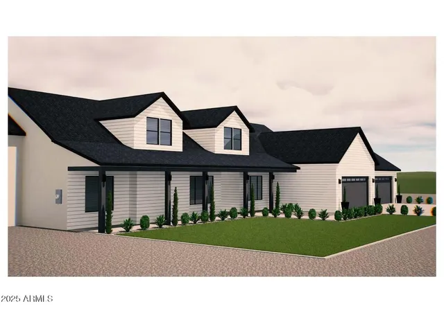 a black and white photo of a house