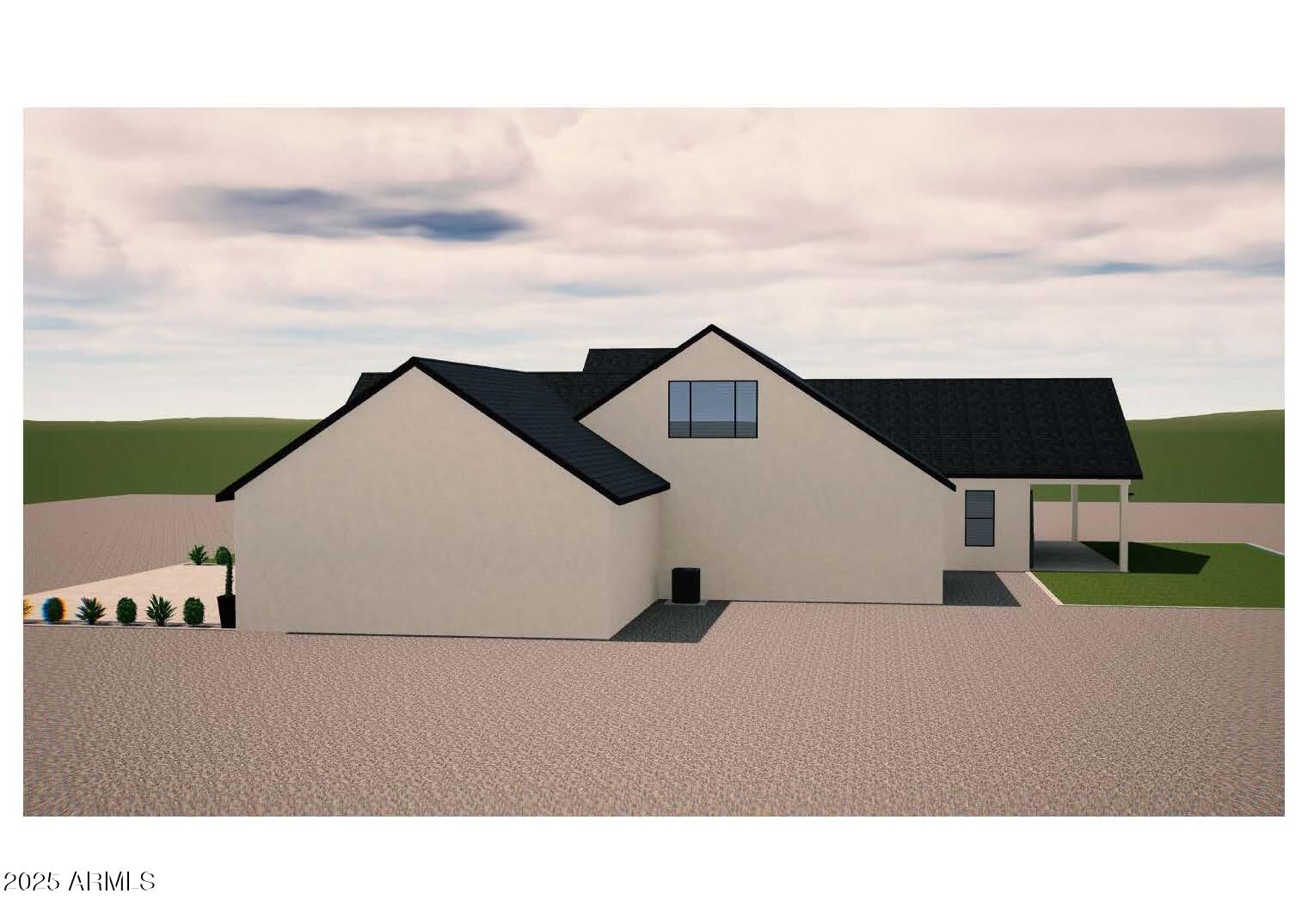 35810 North Evermore Madison Street San Tan Valley, AZ 85140 - Photo 5 of 8 a upper view of whole house with a yard