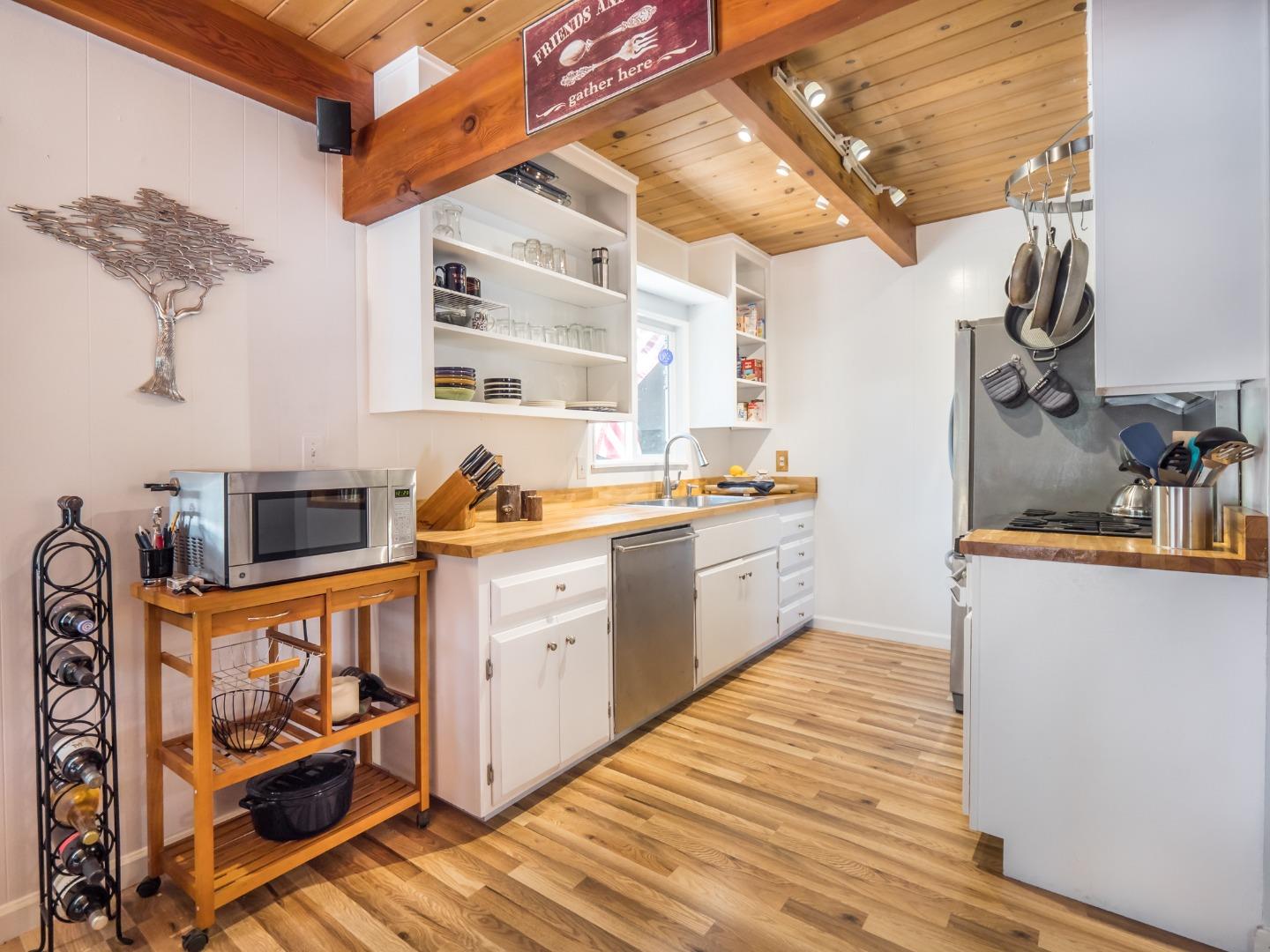 10270 Alba Road Ben Lomond, CA 95005 - Photo 29 of 41 a view of a kitchen with cabinets