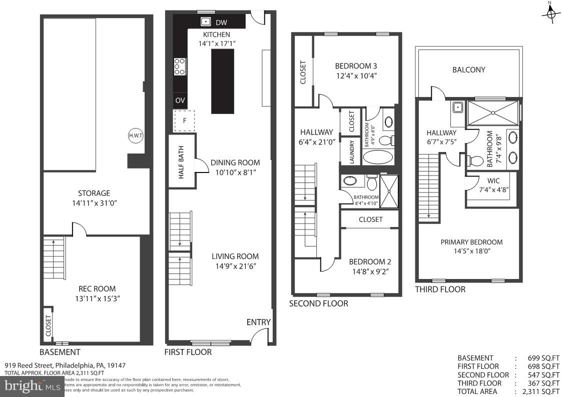 919 Reed Street Philadelphia, PA 19147 - Photo 28 of 28