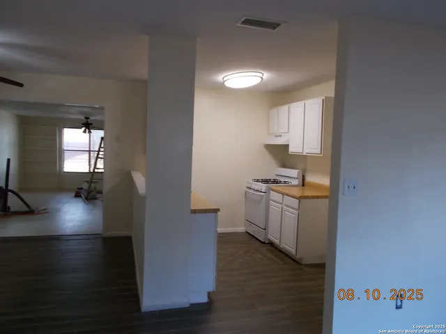 a room with storage and utility