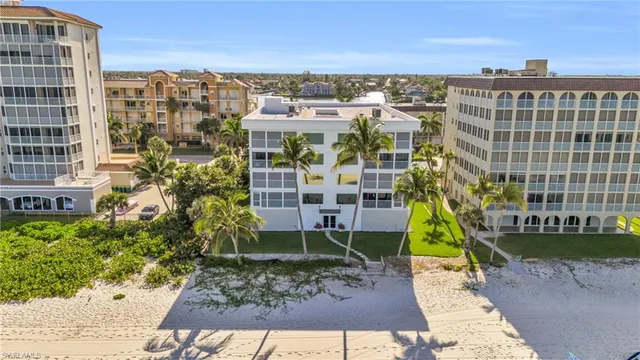 a view of a city with tall buildings