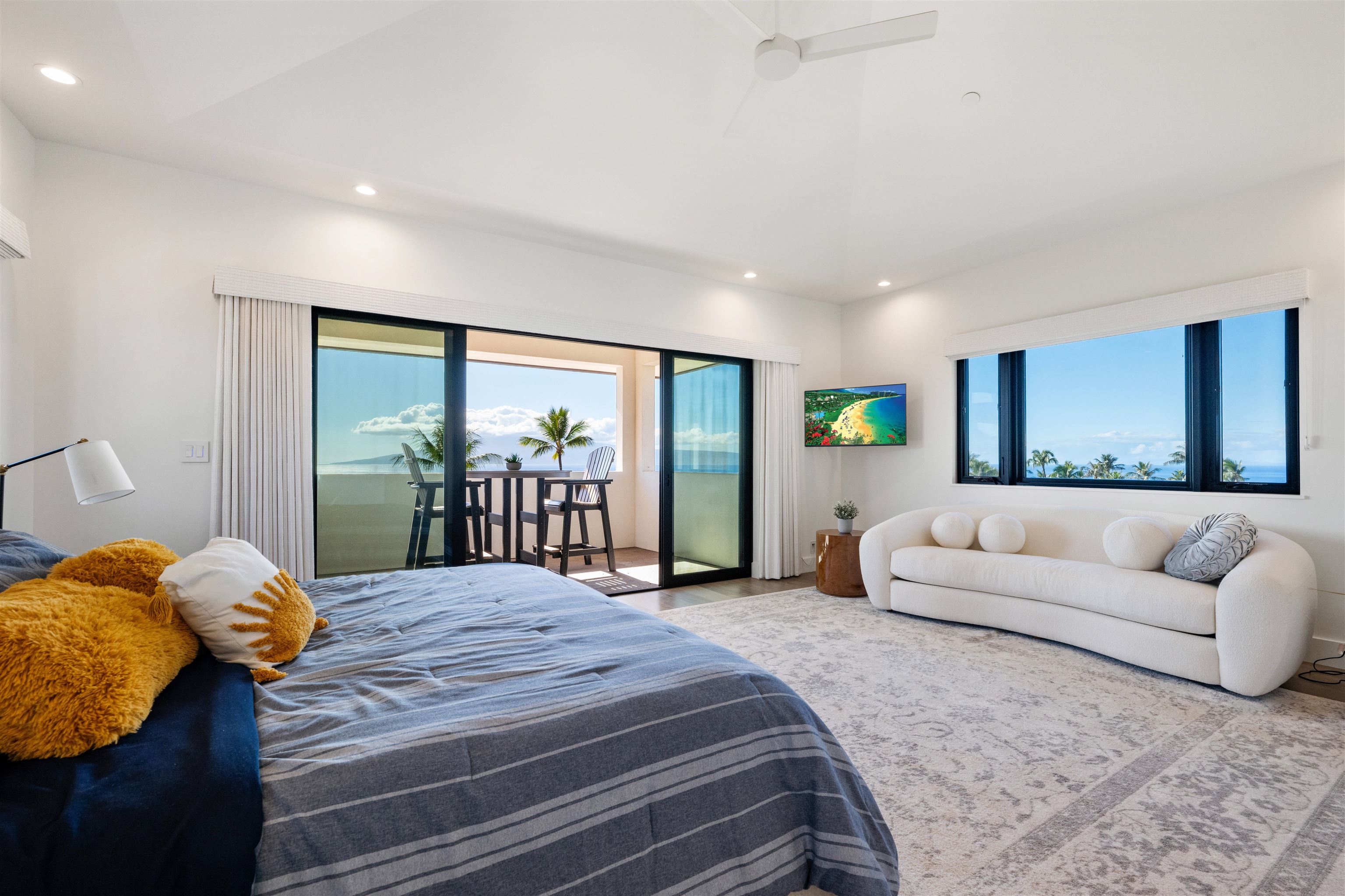 804 Anapuni Loop Lahaina, HI 96761 - Photo 17 of 49 a living room with furniture and wooden floor