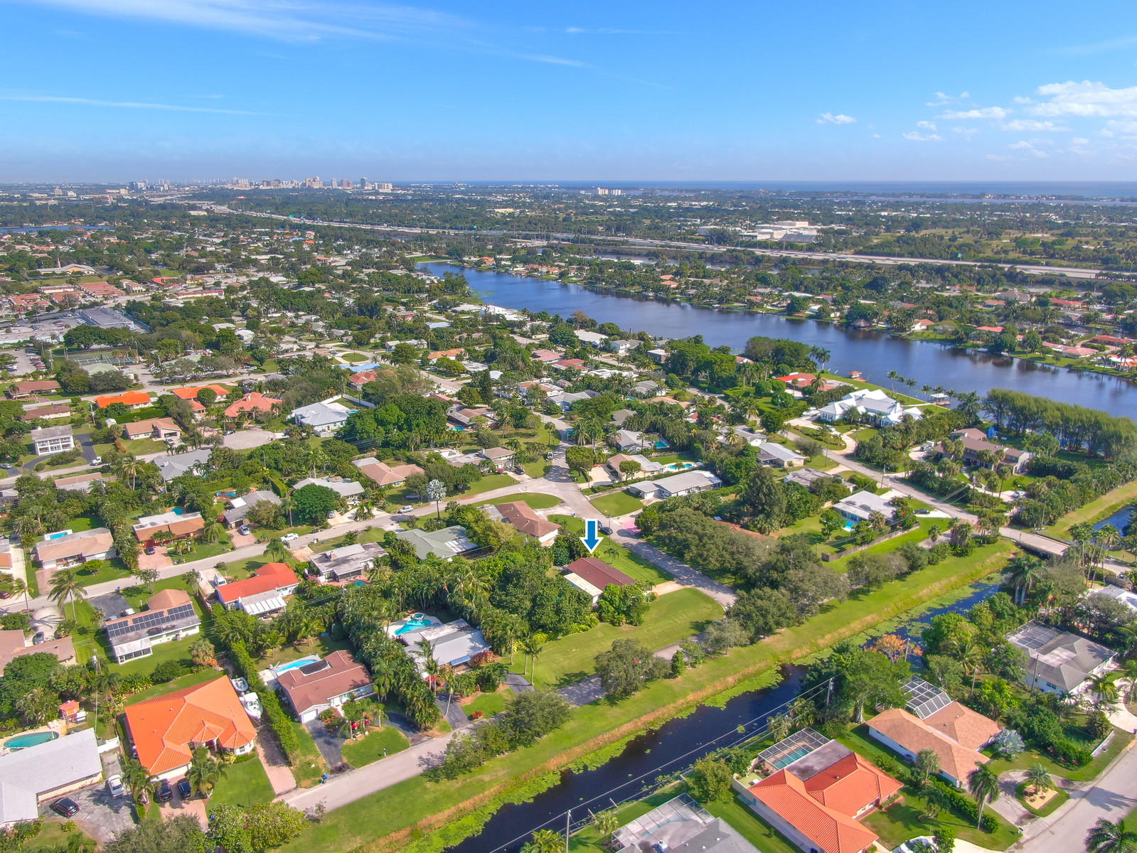 7423 Clarke Road Lake Clarke Shores, FL 33406 - Photo 7 of 7 06_Aerials_6_of_6_mls