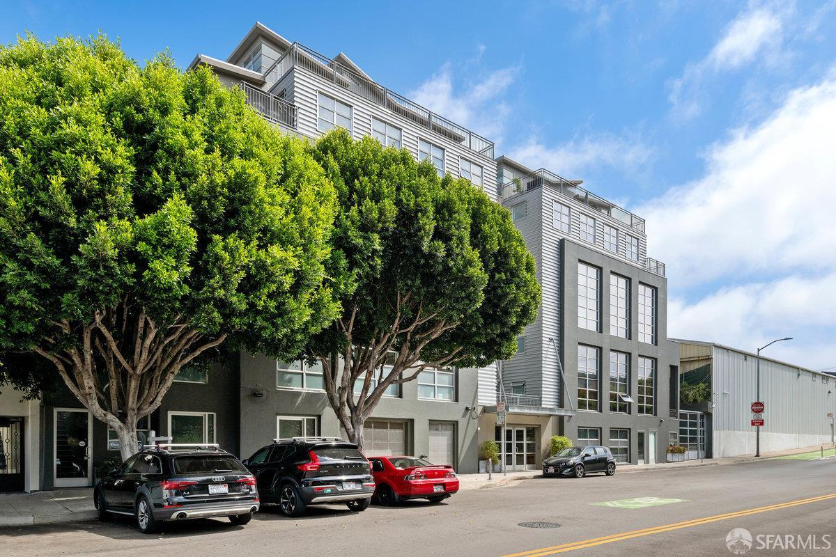 1325 Indiana Street, Unit 301 San Francisco, CA 94107 - Photo 37 of 41 a view of a cars parked in front of a building