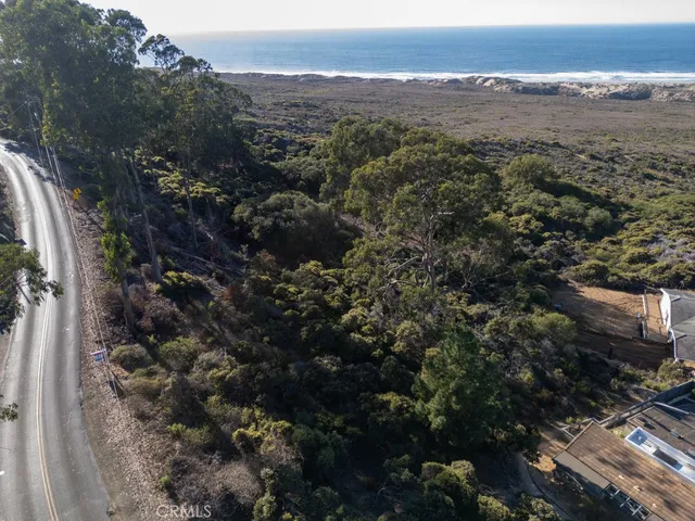 a view of an ocean beach