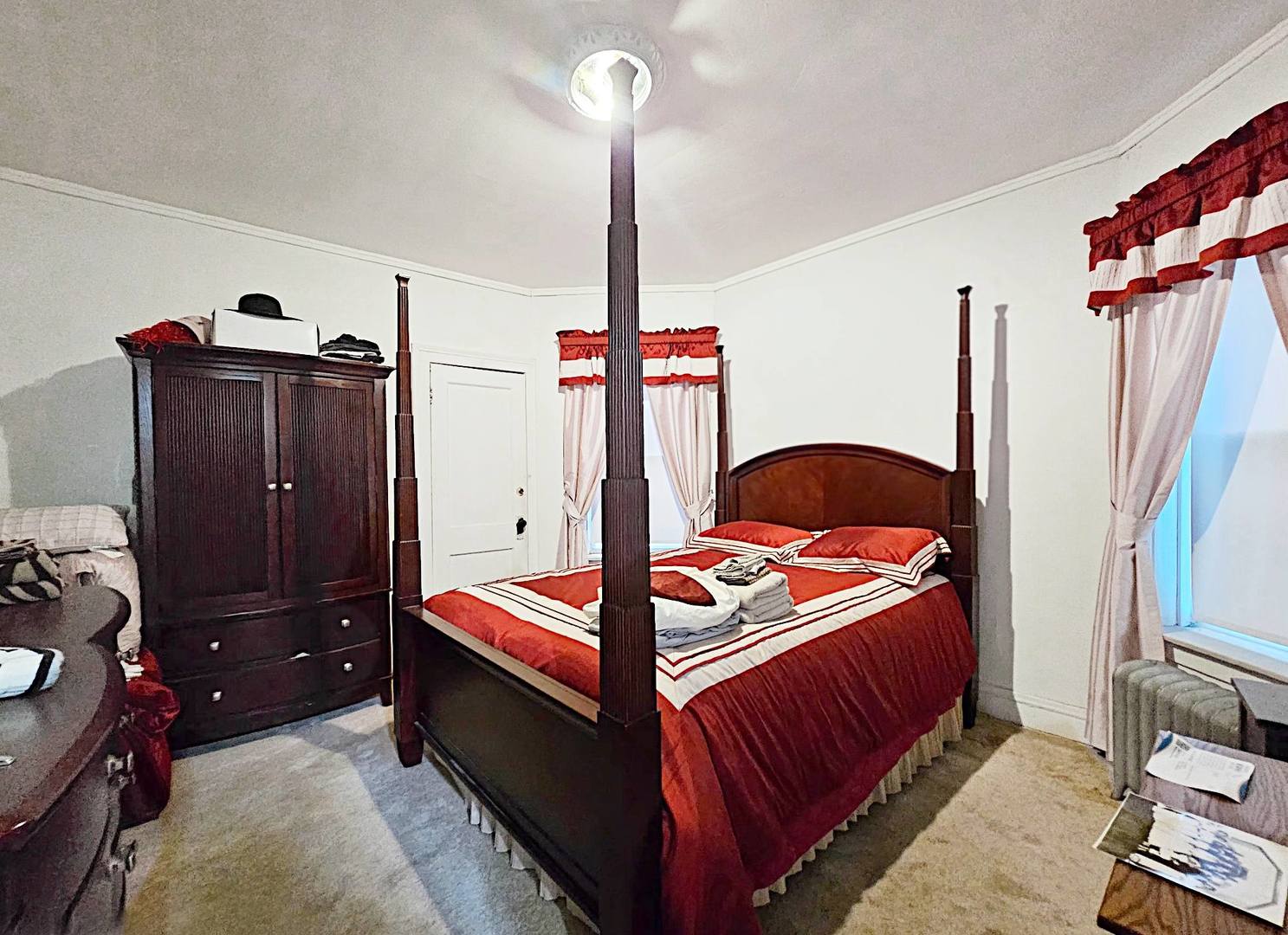 7949 South Rhodes Avenue Chicago, IL 60619 - Photo 13 of 14 a bedroom with a bed and a closet