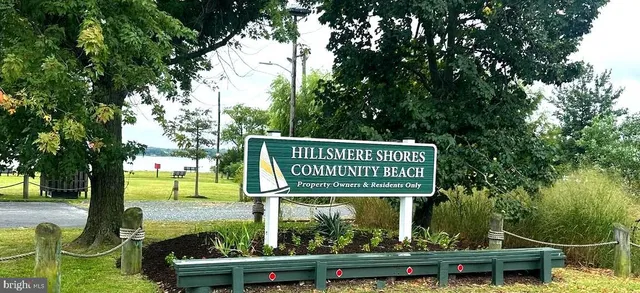 a sign on the side of a road