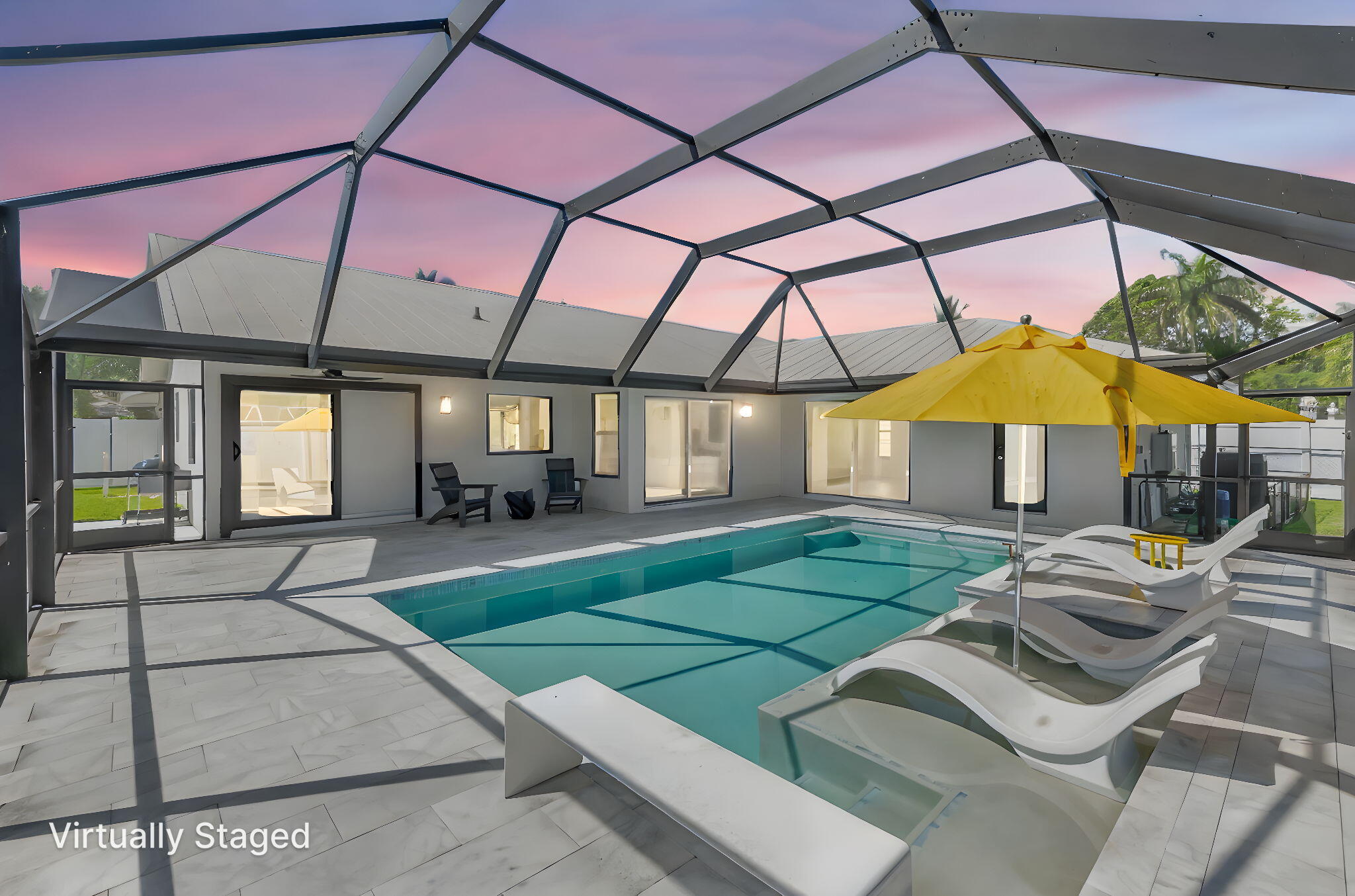 981 Southwest 8th Street Boca Raton, FL 33486 - Photo 16 of 22 Twilight Pool