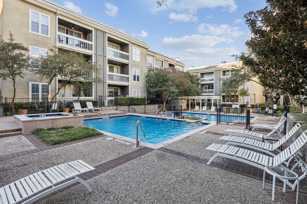 5310 Keller Springs Road, Unit 221 Dallas, TX 75248 - Photo 25 of 29 a front view of building with street and trees