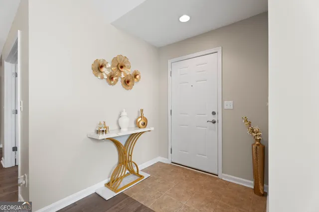 a view of room with gym equipment