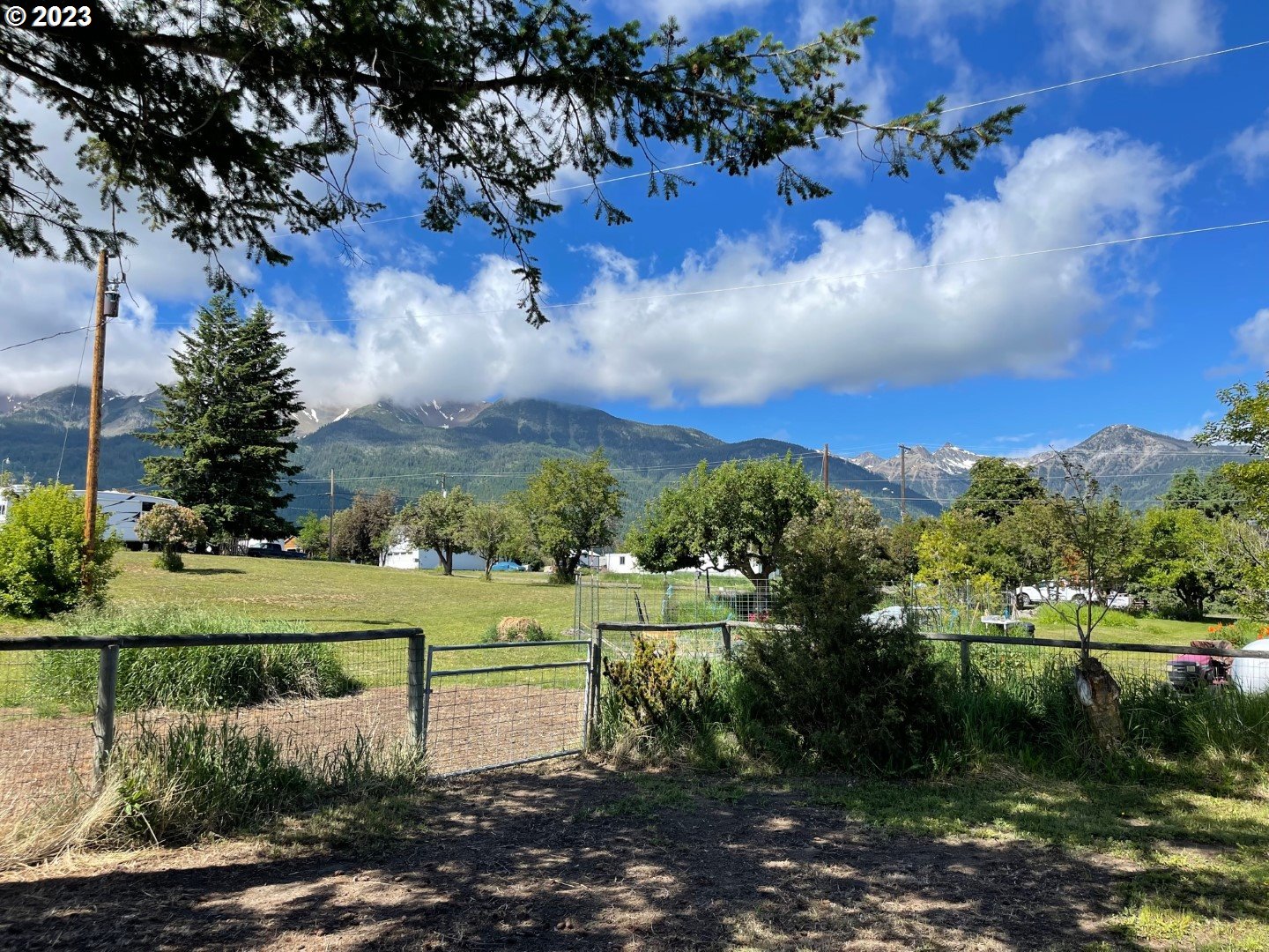 809 South Lake Street Joseph, OR 97846 - Photo 33 of 38 a view of a lake with a yard